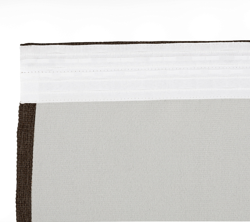 Штора Димаут Рогожка с креплением Шторная тесьма v27. Фото 4