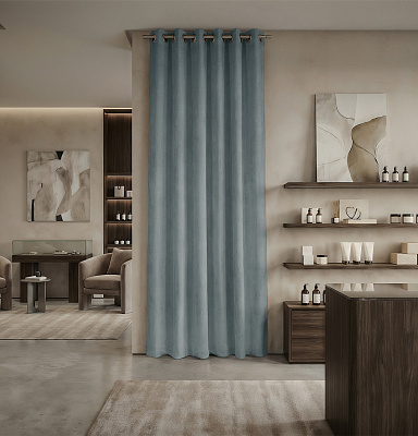 Штора Микровелюр v21 с креплением Люверсы