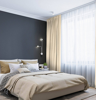 Канвас однотонные v05 с креплением Кулиска