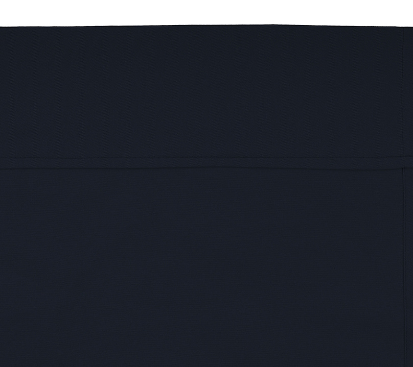 Шторы Стандарт темно-синие на кулиске. Фото 5