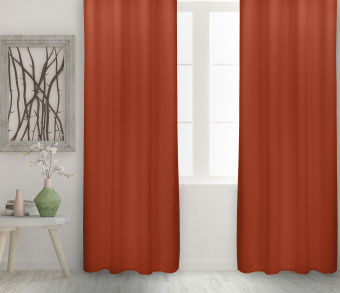 Штора Велюр матовый с креплением Люверсы v23. Фото 2