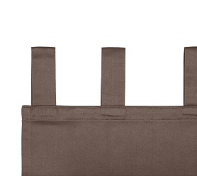 Штора Микровелюр v31 с креплением Петли