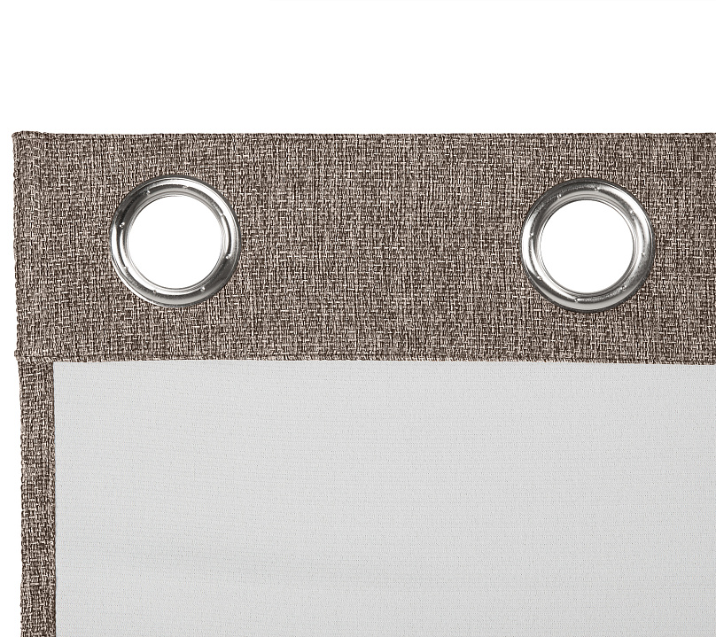 Штора Димаут Рогожка с креплением Люверсы v25. Фото 4