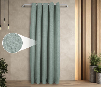 Штора Димаут Рогожка с креплением Люверсы v14. Фото 1