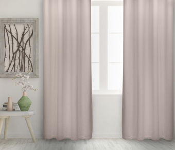 Штора Велюр матовый с креплением Люверсы v09. Фото 2