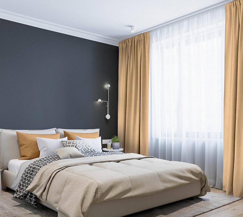 Канвас однотонные v14 с креплением Кулиска. Фото 1