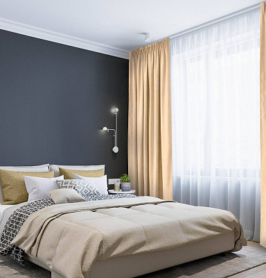 Канвас однотонные v13 с креплением Тесьма