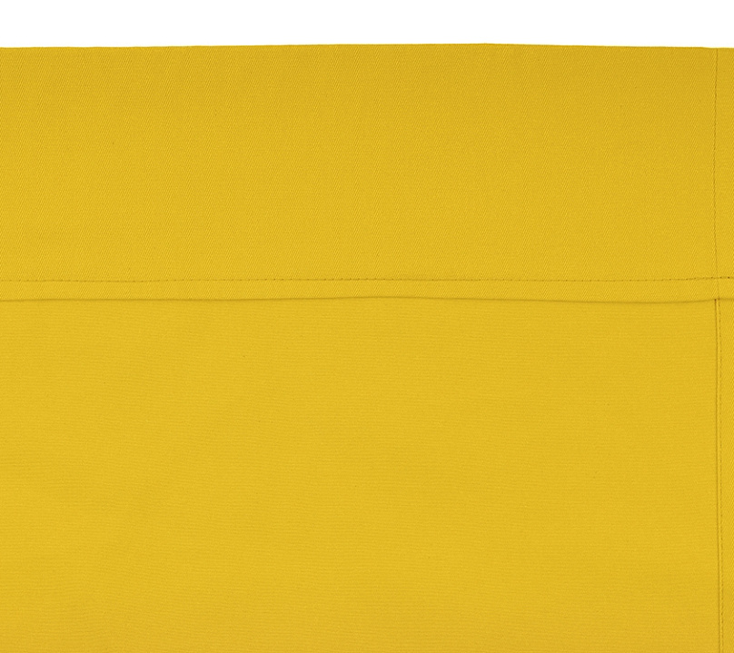 Шторы Стандарт желтые на кулиске. Фото 5