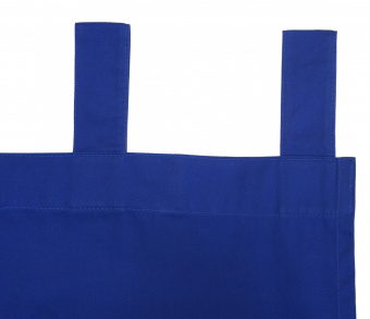 Шторы Стандарт синие на петлях на липучках. Фото 6