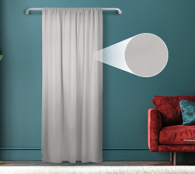 Штора Велюр матовый с креплением Кулиса v10