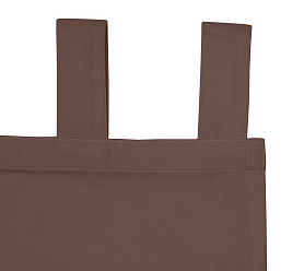 Штора Велюр матовый с креплением Петли v08