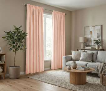 Штора Микровелюр v14 с креплением Шторная тесьма. Фото 2