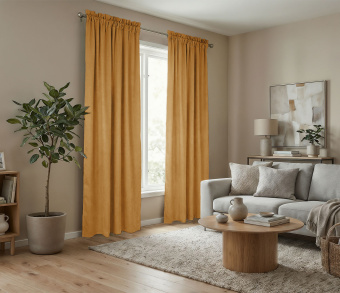 Штора Микровелюр v11 с креплением Кулиса с гребешком. Фото 2