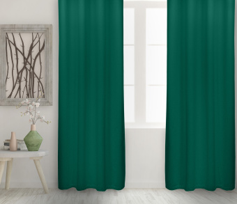 Штора Велюр матовый с креплением Люверсы v16. Фото 2