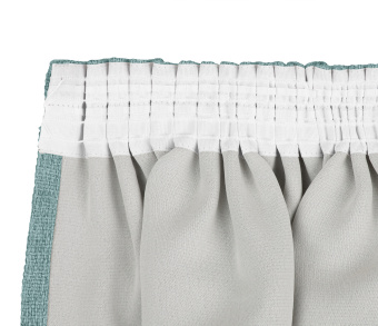 Штора Димаут Рогожка с креплением Шторная тесьма v15. Фото 5