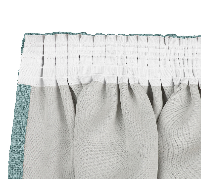 Штора Димаут Рогожка с креплением Шторная тесьма v15. Фото 5