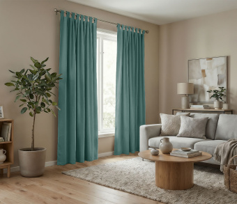 Штора Микровелюр v20 с креплением Петли с липучкой. Фото 2