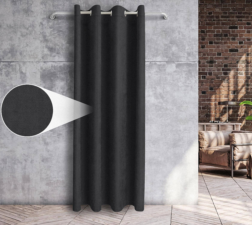 Канвас однотонные v48 с креплением Люверсы. Фото 3