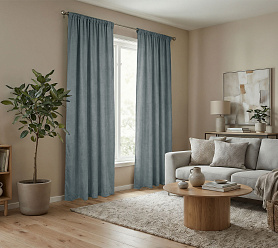 Штора Микровелюр v21 с креплением Кулиса