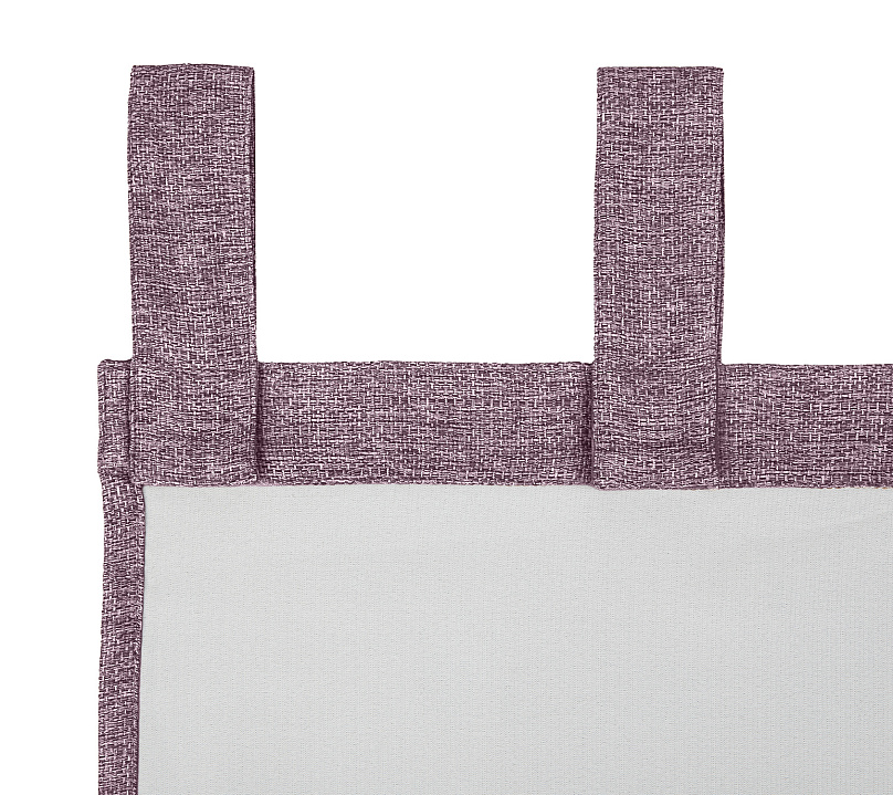 Штора Димаут Рогожка с креплением Петли с липучкой v24. Фото 4