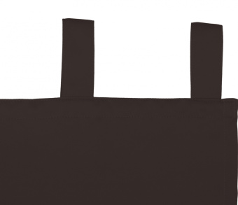 Шторы Премиум коричневые на петлях без липучек. Фото 6