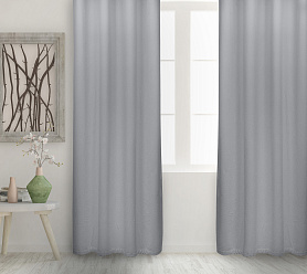 Штора Велюр матовый с креплением Люверсы v12