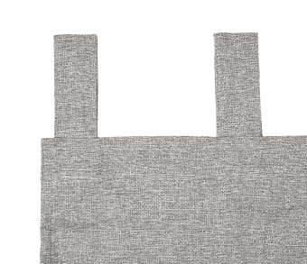 Штора Димаут Рогожка с креплением Петли с липучкой v12. Фото 3