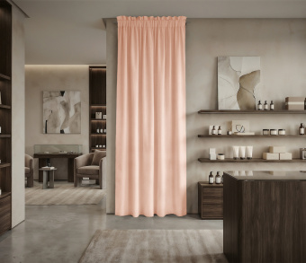 Штора Микровелюр v14 с креплением Кулиса с гребешком. Фото 1