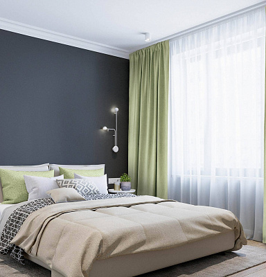 Канвас однотонные v32 с креплением Кулиска 