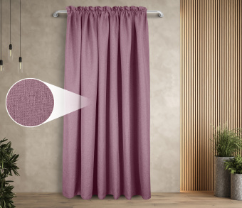 Штора Димаут Рогожка с креплением Кулиса с гребешком v23. Фото 1