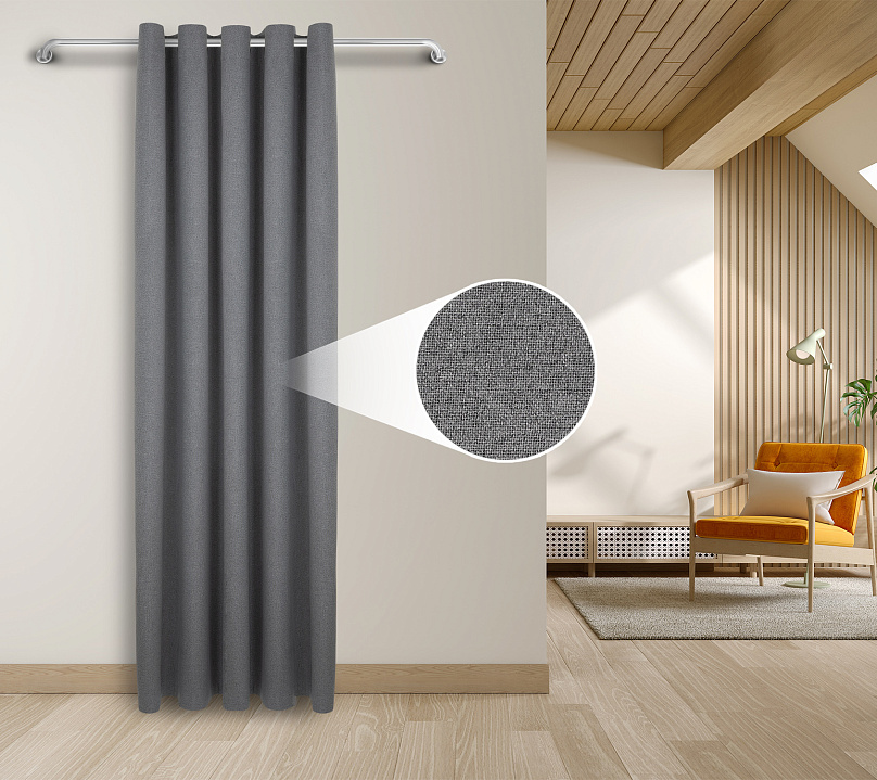 Штора Блэкаут Долли с креплением Люверсы v09. Фото 1