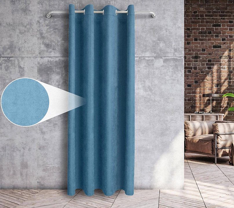 Канвас однотонные v29 с креплением Люверсы . Фото 3