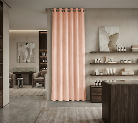 Штора Микровелюр v14 с креплением Люверсы