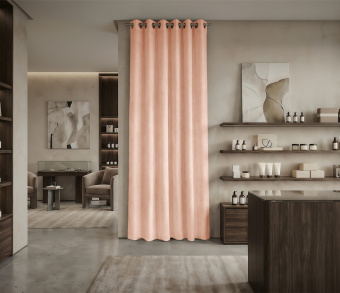 Штора Микровелюр v14 с креплением Люверсы. Фото 1