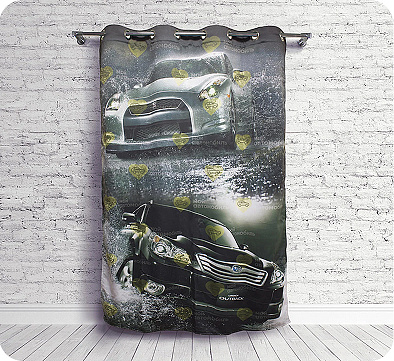 Наши работы. Шторы с логотипом. Фото 2