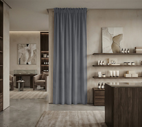 Штора Микровелюр v22 с креплением Кулиса с гребешком